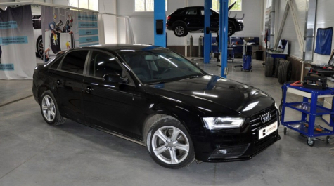 Чип тюнинг Audi A4 2.0 TFSI 225hp 2014 года выпуска