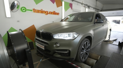 Чип-тюнинг Stage1 для BMW X6 F16 50d