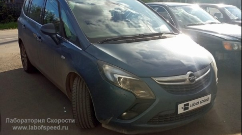 Чип-тюнинг Opel Zafira-C Tourer 1.8 140hp 2013 года выпуска