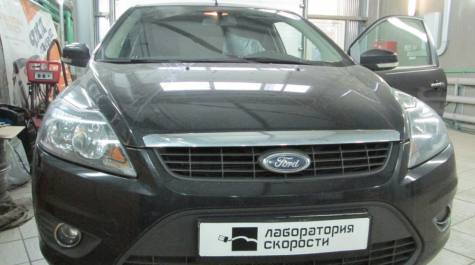 Чип-тюнинг Ford Focus II 1.8 MT 125hp 2010 года выпуска