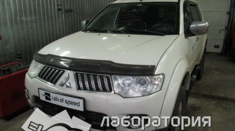 Чип-тюнинг с отключением клапана EGR на Mitsubishi Pajero Sport 2.5 TD 178hp 2012 года выпуска