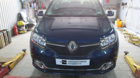 Чип-тюнинг Renault Logan New 1.4 102hp MT 2014 года выпуска