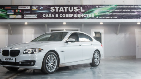 Чип тюнинг BMW 5-series 530D 258hp 2015 года выпуска