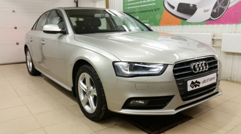 Чип-тюнинг Audi A4 1.8TFSI 170hp CVT 2015 года выпуска