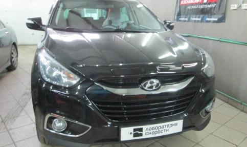 Чип-тюнинг Hyundai IX35 2.0 150hp AT 2014 года выпуска