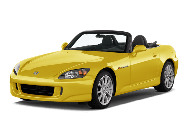 Honda s2000 желтая