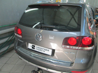Чип-тюнинг на Volkswagen Touareg 3.0 TDI AT 239hp 2009 года (Фото 2)
