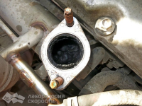 Отключение и удаление сажевого фильтра и клапана EGR Toyota Dyna U400 180hp (фото 4)