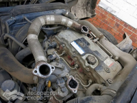 Отключение и удаление сажевого фильтра и клапана EGR Toyota Dyna U400 180hp (фото 2)