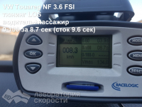 Чип-тюнинг на Volkswagen Touareg NF 3.6 FSI 249hp 2018my (замер 1)