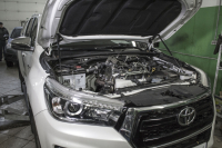 Чип-тюнинг и исправление сажевого фильтра и EGR на Toyota Hilux 2.8d 2019 года (Фото 1)